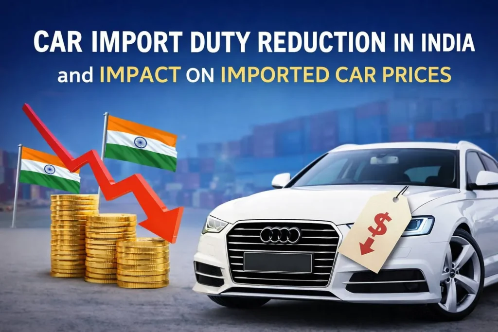 Reduced import duties on European cars in India