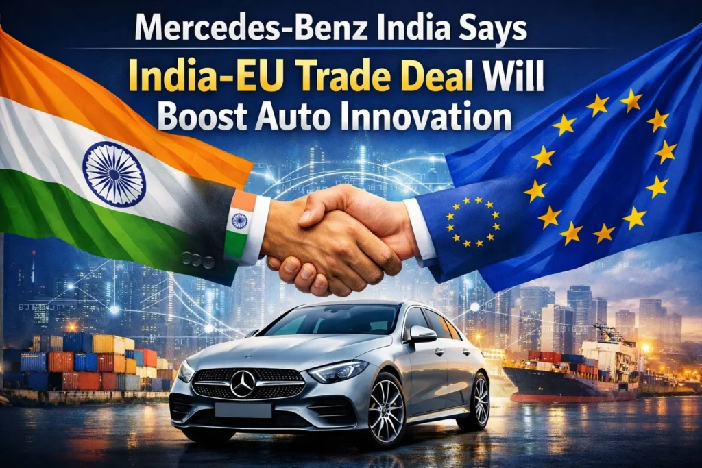 Mercedes-Benz India India-EU trade deal impact