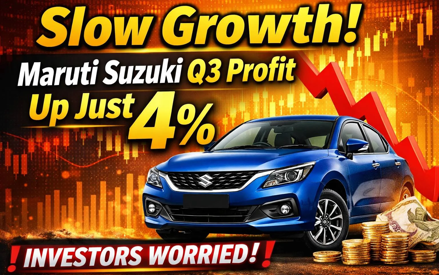 Slow Growth Maruti