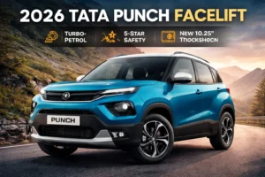 2026 Tata Punch facelift with updated design and features
